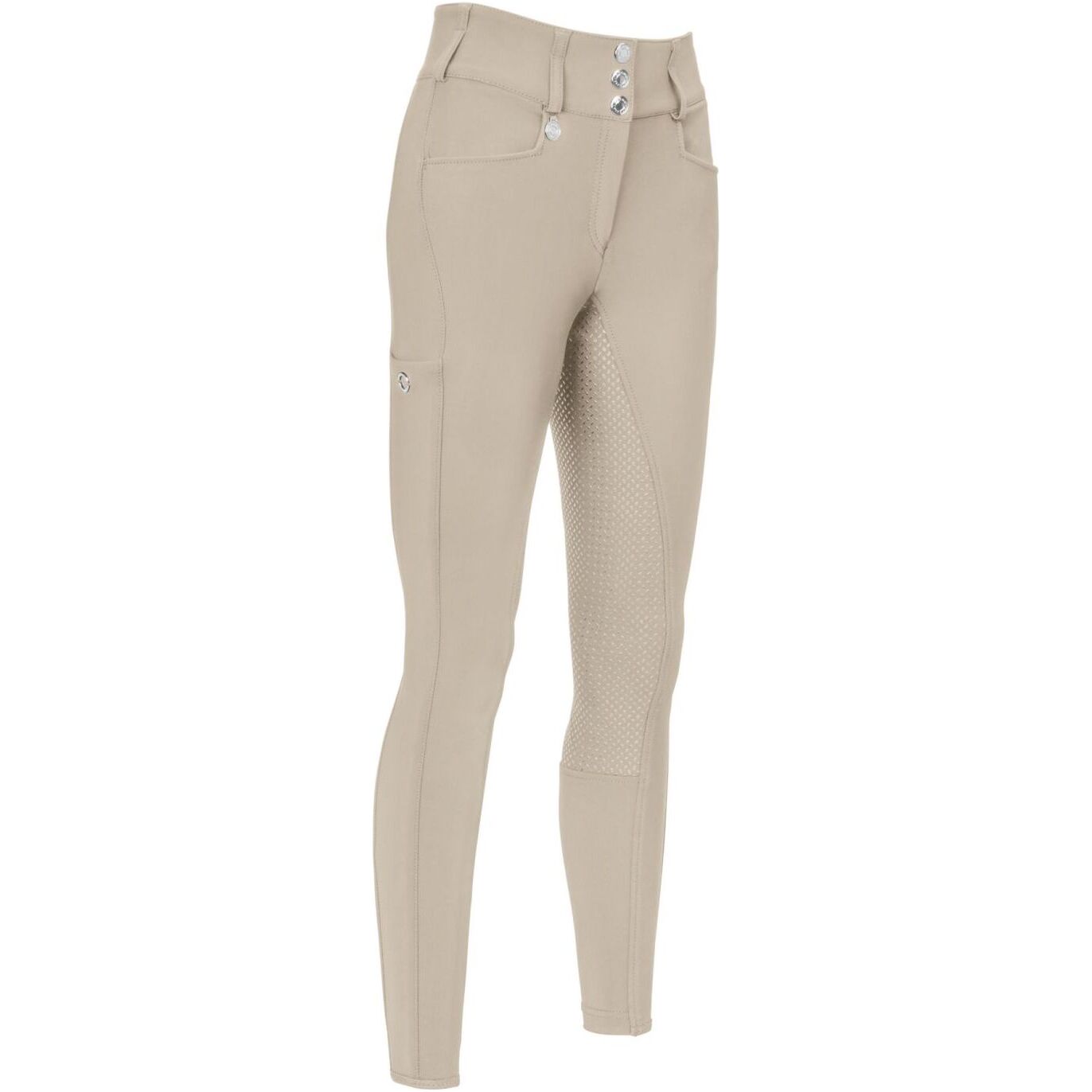 Pikeur Damen Candela Grip Full Seat Riding Breeches 143906 - Vanilla Cream